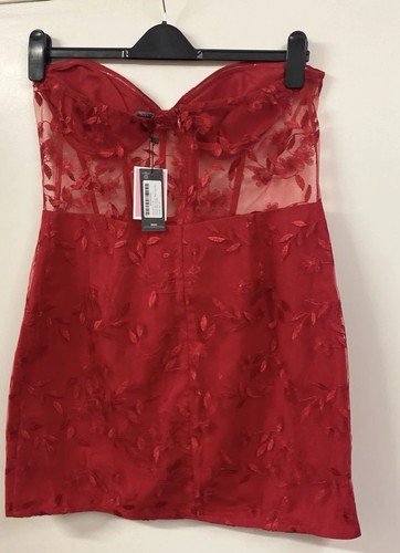 Mesh overlay corset mini - , dress