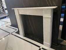 Classic Victorian fire surround in Italian Statuario Marble