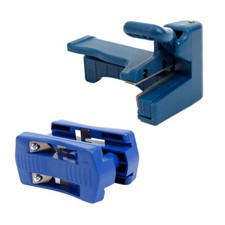 2Pcs/Set Double Edge Laminate Trimmer Woodworking PVC Edge Banding Machine Tool-