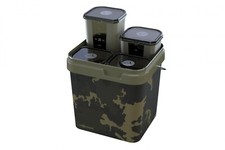 Korda Kontainer System 17 Lt Bait Bucket Full System Kamo