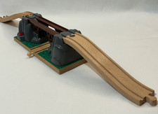 Wooden Brio Collapsing Bridge