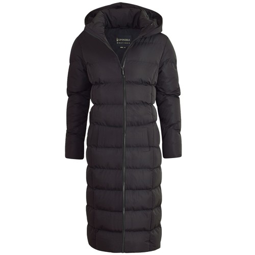 Womens maxi long hood puffer - long,
