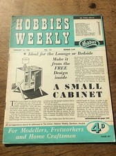 1955 Hobbies Weekly Magazine