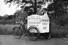 Hal-77 Social History, Eldorado Ice Cream Tricycle, Vendor. Photo