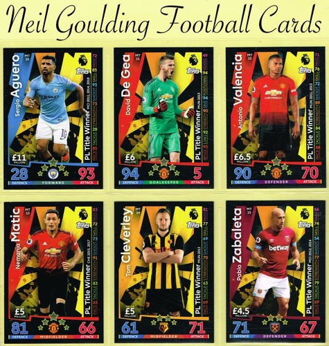 Topps match attax 2018 - attax, 2018-19