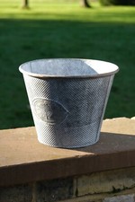 Round Zinc Garden Flowers