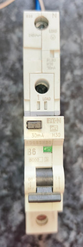 Mem eaton rcbo amp - 6, type