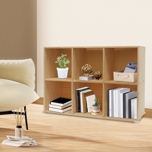 Solid wood bookcase - solid, with