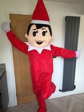 Elf on the Shelf Mascot Costume