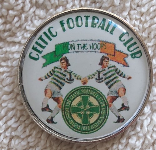 Retro celtic pin badge - celtic,