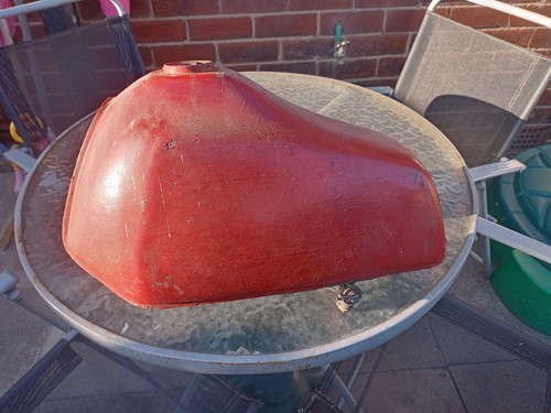Kawasaki ke125 petrol tank - petrol,
