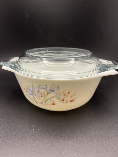 Vintage pyrex england blue - pyrex,