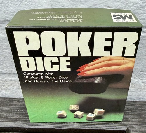 Vintage poker dice - vintage,
