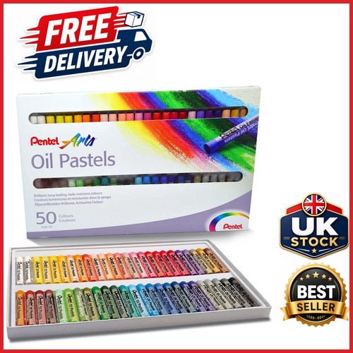 Multicoloured oil pastel - oil,