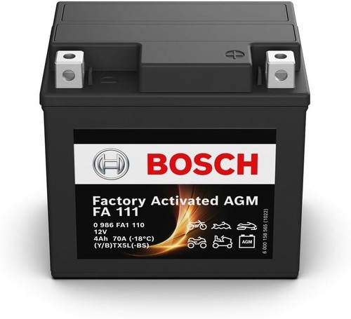 Bosch battery fa111 ytx5l - battery,
