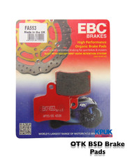Kart OTK EBC Brake Pads FA553 Hard Pads BSD System 2017 Onwards Kart Parts UK