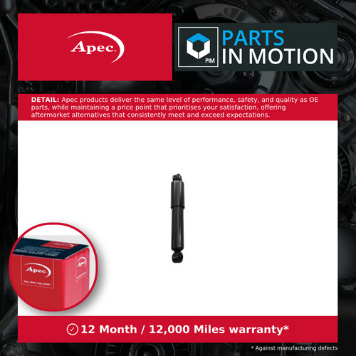 Shock absorbers fits - 2x, (pair)