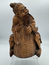 Antique Bamboo Root Carving