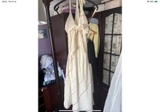 Maria Grachvogel Women’s Size 12 100% Silk Halter neck Dress