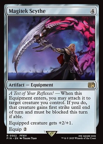 Mtg magitek scythe fin - mtg, ~