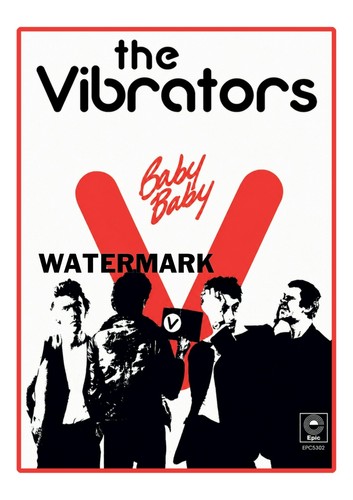 The vibrators poster - the,