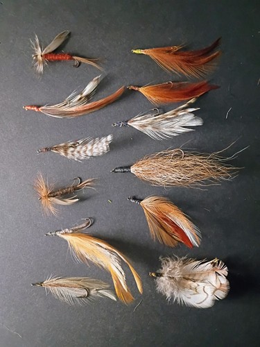 Vintage fly fishing flies lot - vintage,