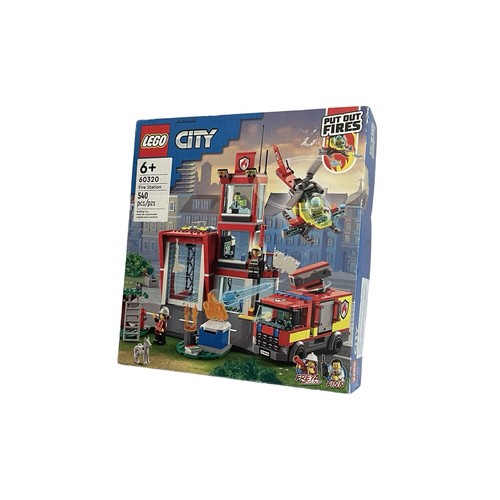 Lego city fire station - city,