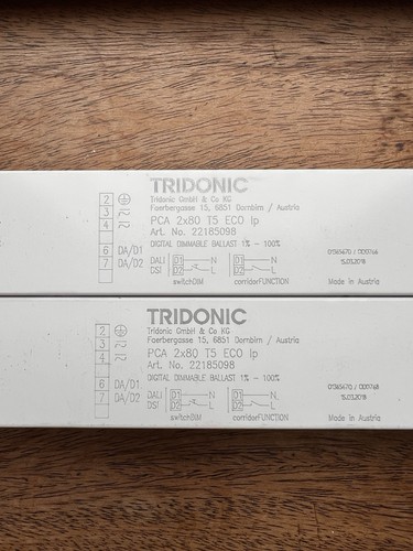 Tridonic pca 2x80 eco - pca, t5
