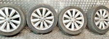 2013 VW VOLKSWAGEN PASSAT B7 - 17"INCH ALLOY WHEELS + TYRES 235/45/17 SET OF 4