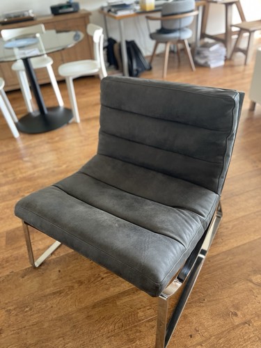 Natuzzi cammeo leather lounge - cammeo,