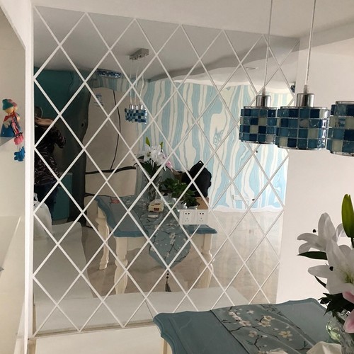 32pcs mirror tiles - tiles, wall