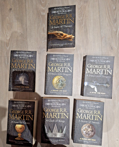 Game thrones book set - game,