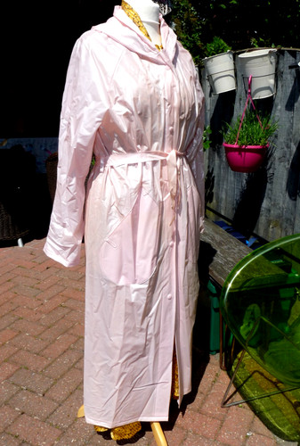 Shiny pearl pink pvc - pearl,
