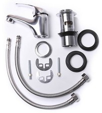 BASIN MIXER TAP SET CHROME