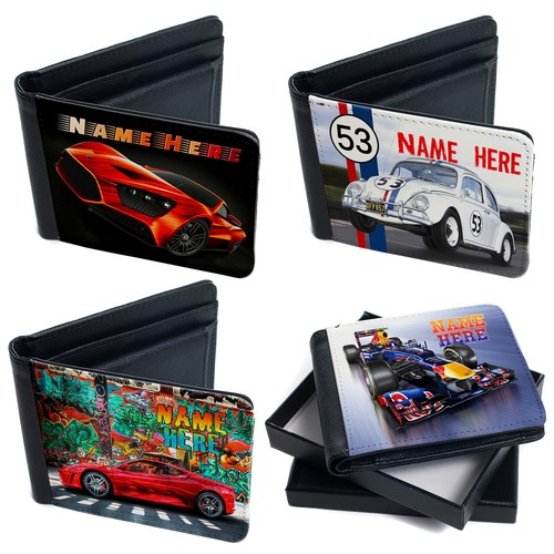 Personalised car wallet - personalised, bi
