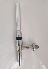Chrome Bar Tap for Draft Beer Dispense with 5/16 Pushfit Fitting