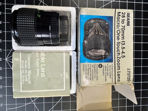 Vintage sears 70mm macro - vintage,
