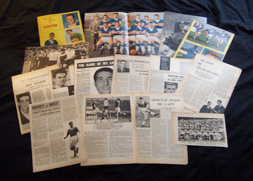 Everton football club lot - club,