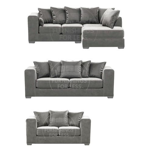 Ella grey corner plush - ella,