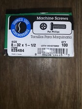 Hillman  No. 8-32 x 1-1/2