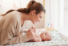 Boy Girl New Deluxe Unisex Baby Waterproof Changing Mat - Anti Roll COSY 50x70cm