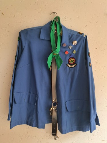 Girl guide blue uniform - girl,