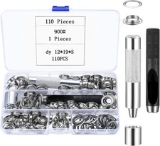 Grommet Kit Tool, 110 Pcs