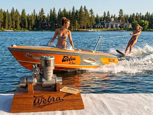 Webra 4cc marine - 3.4cc, (mod