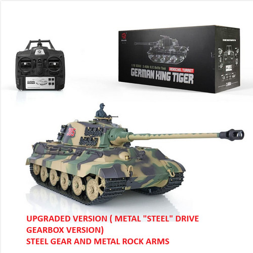 Upgraded heng long - heng, rc