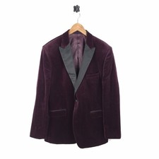 Mens Moss 1851 Velvet Blazer Jacket Slim Fit UK 46R