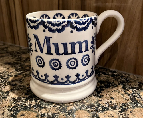 Emma bridgewater blue hen - bridgewater,