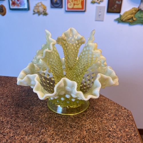 Vintage fenton topaz - vintage,