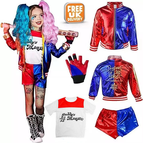 4pcs harley quinn suicide - harley,