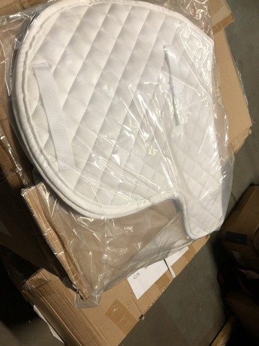 New white numnah - pony, size
